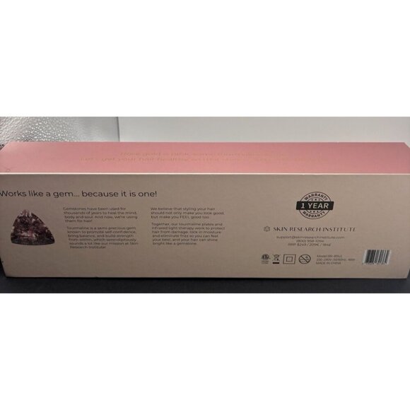 SRI Infrarose Styler - Professional Hair Straightener & Iron Ceramic Tourmaline - Picture 4 of 6